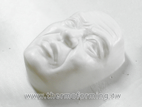 面具真空成型-面具材料製造，面具生產製造商-竣富真空成型，非傳統塑膠射出成型